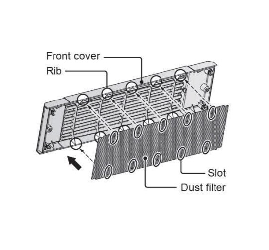 DUST-FILTER-ASSY-HP-SERIES(120K)